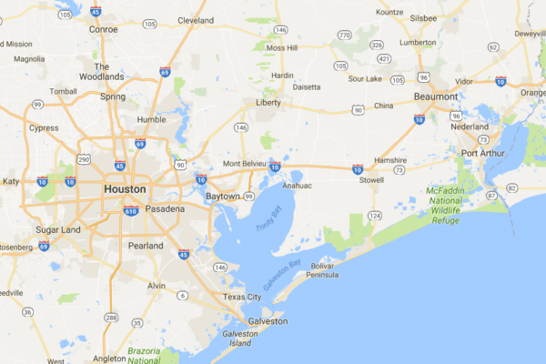 Houston Texas Map
